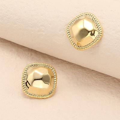 China FASHIONABLE Korean Elegant Statement Designer Luxury Gold Plated Good Quality Fashion Custom Stud Earrings Set Wholesale For Women for sale