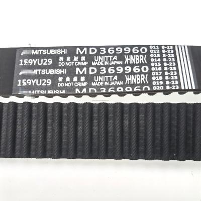 China Belts Timing Rubber Automotive Transmission Belt For MITSUBISHI PAJERO 159YU29 MD369960 For Ford for sale