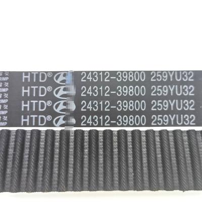 China Auto Part For China Cars Timing Belts Flat Belt 259YU32 24312-39800 From Timing Belt Manufacturer for sale