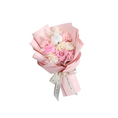 China Hot Selling Gifts Bouquets Three Immortal Roses For Friends And Lovers for sale