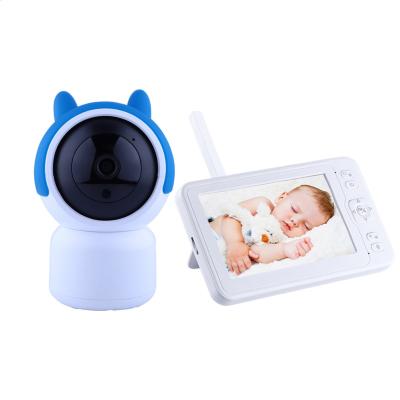 China PAN-TILT 5 Inch Super Clear OEM Factory Night Vision Cry Alarm Temperature Measurement 2.0MP 1920x1080 HD Baby and Wireless Pet Monitor for sale