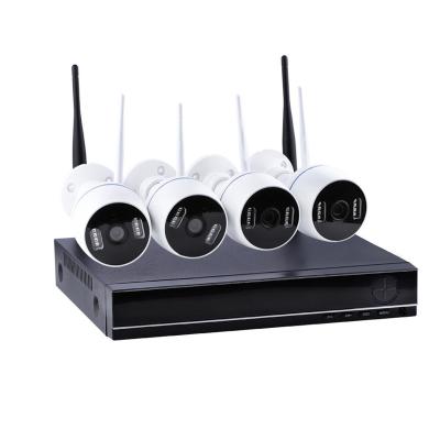 China NIGHT VISION Wireless System Audio P2P Wifi Record Outdoor IP Security Camera Set Video Surveillance Kit CCTV Cam Kit for sale