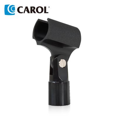 China CAROL Microphone Accessories High Quality pp Cable Mic Stand Microphone Holder ABS for sale