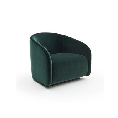 China Best Customized Customized Modern Simple Sofa Chair Italy Style Leisure Sofa Chair Selling Single Sofa Light Green Nordic Luxury Armchair for sale