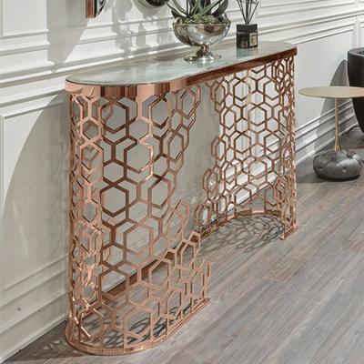 China High End Customized Customized Italian Console Table Living Room Furniture Side Tables Collection for sale