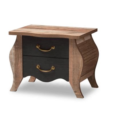 China Customized hot sale postmodernist style bedroom furniture wooden side table nightstand small wardrobe for bedroom hotel for sale