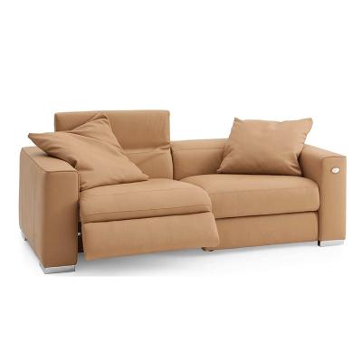 China New Factory Wholesale Price Fabric Light Orange Classic Sectional European Fashionable Sofas Extended Style Home Decoration for sale