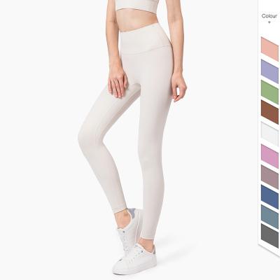 China Wholesale High Quality Breathable S M L Women Yoga Pants Nylon Spandex Fitness Gaiters Gym Sport Workout Clothing XL for sale