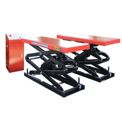 China TFAUTENF Scissor Car Lift With 3 Ton Lifting Capacity / Scissor Car Lift 3000kg for sale