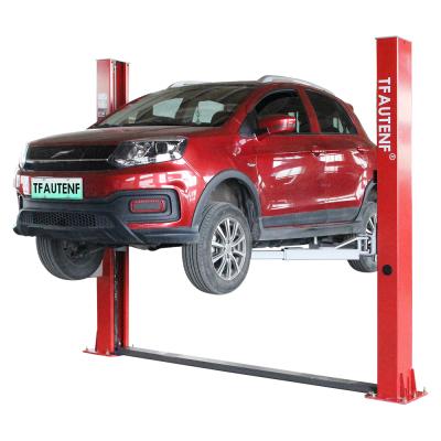 China TFAUTENF 4T Floor Plate Car Lift Hydraulic Car Crane Car Lift Automatic Lift for sale