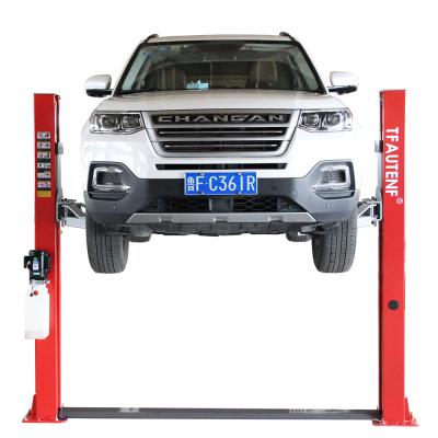 China TFAUTENF CL-2140 4000kg Hydraulic 2 Post Car Lift/Two Post Car Crane for sale