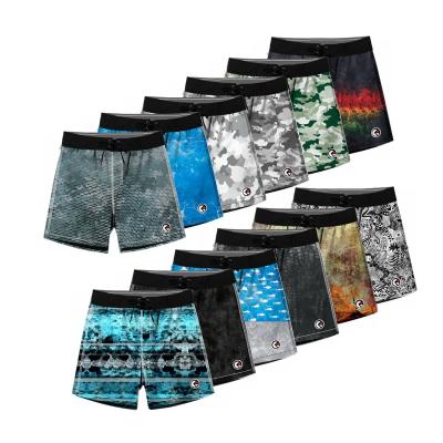 China Custom Pocket Plus Size Fashion Beach Men's Quick Dry Breathable Swimming Swim Shorts Beach Shorts for sale