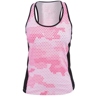 China Shirts & Dinsungo OEM Wholesale Fashional Women Sports Wear Workout Tennis Tops Sport Golf Tennis Shirt for sale