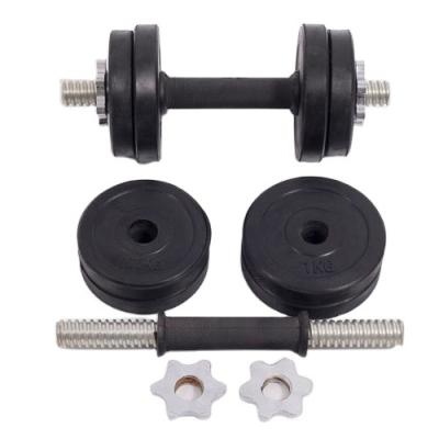 China Durable China Standard Factory For Sale Adjustable 40kg PU Dumbbell Gym Weight Dumbbell Set for sale