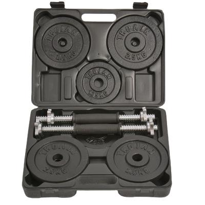 China Wholesale High Quality Durable Standard Professional Gym Weights 10kg Cast Iron Adjustable Dumbbell Sets for sale