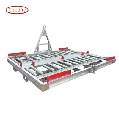 China 7T pallet trolley for airport 4135*3400*508 for sale