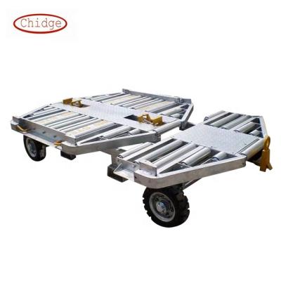 China Good Airport Sale LD 3 Airport Container Dolly Trailer Dolly For Airport for sale