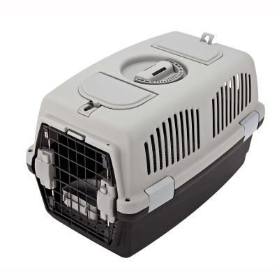 China Breathable High Quality Portable PP Outdoor Travel Dog Cat Pet Carrier Airline Approved Crate Cage Kennel For Dog Cat for sale