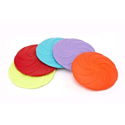 China Sustainable Funny TPE Flying Saucer Dog Cat Toy Dog Game Flying Discs Resistant Chew Puppy Training Interactive Pet Supplies for sale