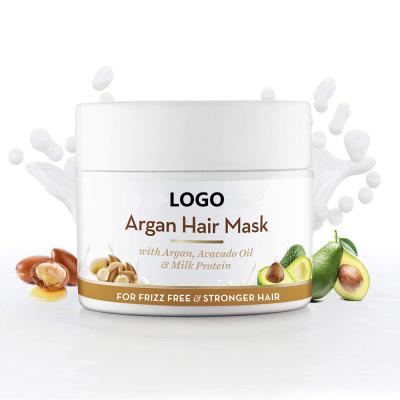 China Anti Frizz Private Label Hair Treatment Argan And Avocado Oil Organic Nourishing Hair Conditioner for sale