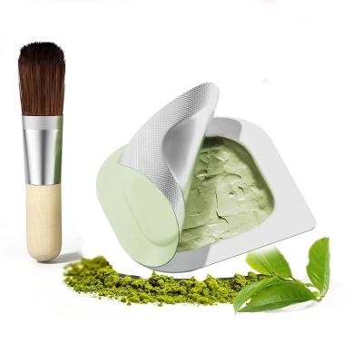 China Moisturizer Private Label Shrink Plumps, Moisturizes & Moisturizes, Deeply Cleansing. Matcha Pudding Slander Mask is easy to wear for sale