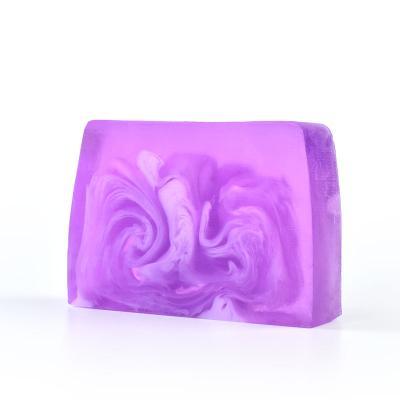 China Private Lab That Saves Colorful Cloud Mist Lavender Handmade Soap Moisturizing Cleansing Bath for sale