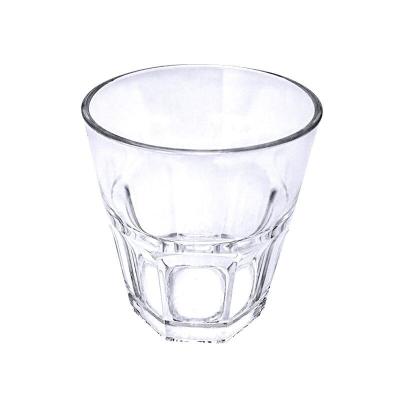 China Country Clear Look Reusable Brandy Drinking Plastic Custom Shot Whiskey Glass for sale