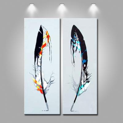 China Newest Hotselling Modern Abstract Wall Art Decor Peacock Oil Painting for sale