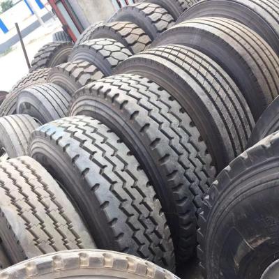 Cina Tutta la seconda mano radiale d'acciaio delle gomme di auto usata gomma 12R22.5 in vendita