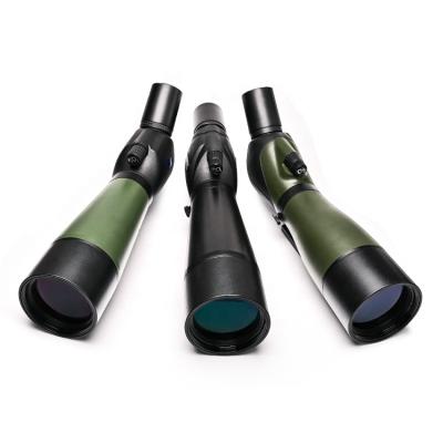 China Hunting Bird Watching Reflector Telescope Rifle Moving Monocular Telescopio Spotting Scope 20-60x80 for sale