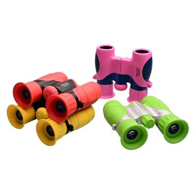 China Waterproof ABS+Optical Glass+Metal 6x 8x 21mm Toy Children Binoculars Binaculars Kids Mini Telescope Mirror For Kids Gifts Toys for sale