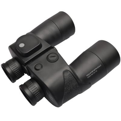 China Variety Environmental Marine Binoculars For Adults 10x50 Waterproof Binocular With Range Finder Compass BAK4 Prism FMC Lens for sale