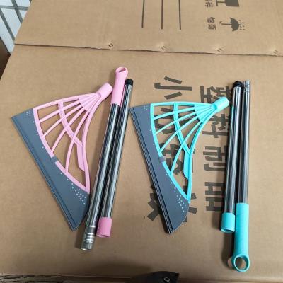 China At Home 2021 New Hot Sale Cheap Plastic 2 In 1 Magic Mop And Broom Set Wiper Blade Floor Scraper For Hair Remover for sale