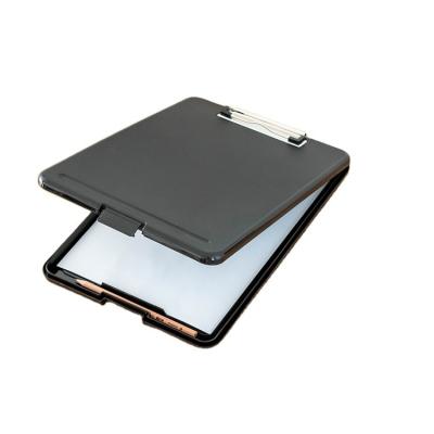 China Water-proof+Eco-friendly Premium Manufacturer Plastic Clipboard With Storage Care Sublimation Clear Slim Clipboard for sale