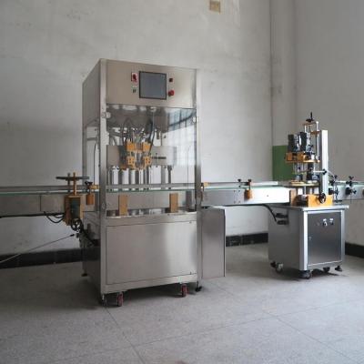 China Beverage Hospital Amenities Filling Machine Automatic Cosmetic Liquid Filling Machine With Stainless Steel Chassis for sale