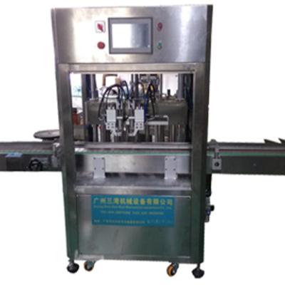 China 1-5L Automatic Plastic Beverage Bottle Liquids Detergent Pneumatic Piston Filling Machine for sale