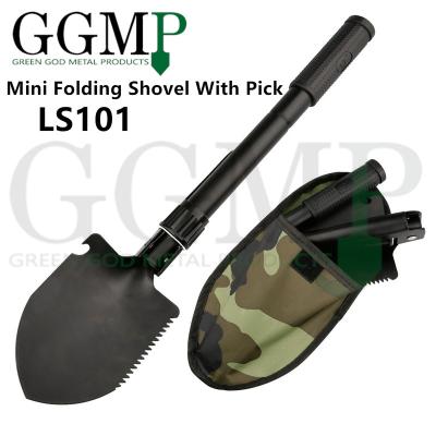 China Outdoor multi function plastic shovel and mini compass for sale