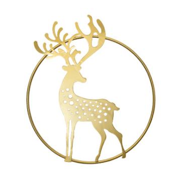 China Luxury simple purchasing handmade metal wall decor wedding gift decoration wall decoration minimalist birthday party light metal for sale