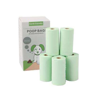 China Sustainable Top Demanding Cleaning Products Pet Accessories Dog Waste Bag Holder 100% Compostable Dog Poop Bags for sale