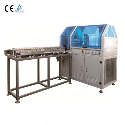 China Factory Direct 5 Dies PLC Automatic Control Plastic PVC Card Punching Machine With Servo Motor for sale