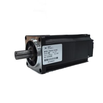 China Motor de accionamiento AGV de 400W sin escobillas Servo motor de corriente continua con codificador 11A 48V en venta