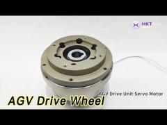 80Nm Steering AGV Drive Wheel Hub Reducer Servo Motor For Robot