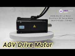 Precise AGV Drive Motor 400W 11A 48V Brushless DC With Encoder