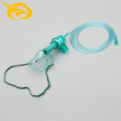 China Best Quality PVC Multi-duct Mask Oxygen Concentration Range 24%~50% Multi-duct Mask for sale