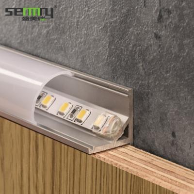 China Modern Hot Sale Free Samples Led Light Ceramic Aluminum Decorative Strips Tile Trim Corners OEM Customized for sale