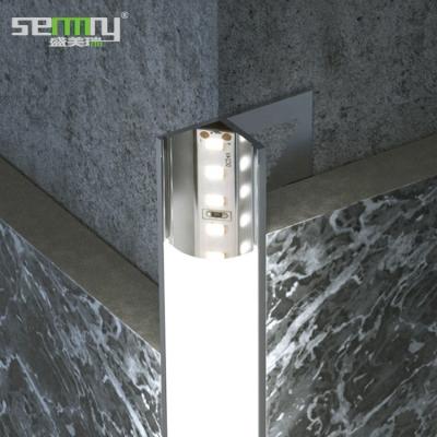 China 2021Hot Sale High Quality Modern Aluminum Tile Trim Accessories Ceramic Strips With Led Light for sale