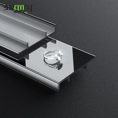 China Modern Decorations Extrusion Baseboard Wall Skirting Board Hot Sale Cheap Brushed Mental Stainless Steel for sale