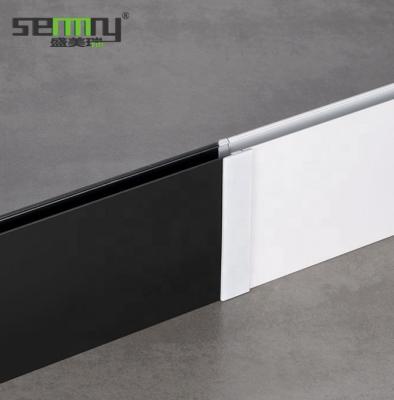 China Modern Aluminum baseboard led lighted drawing board skriting board with led lights led lighted drawing board for sale