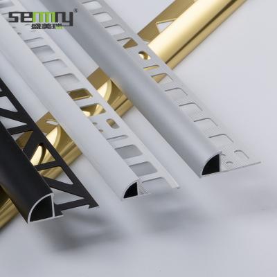 China Modern factory drop shipping whosale price aluminum decorative strips corners ceramic tile trim tile trim ceramic for sale