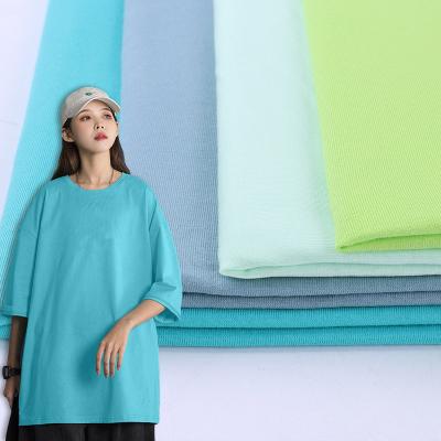 China Factory Selling Cotton Spandex Fabric Breathable Home Dress Textile Warm Plain Plain Cotton Fabric for sale